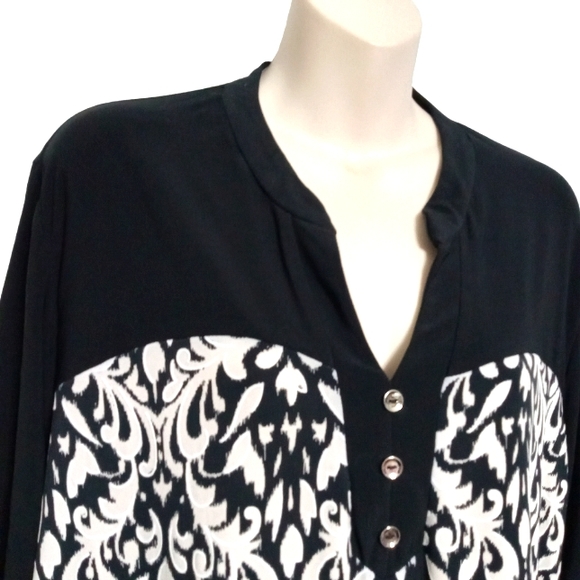 Adele & May Woman Tunic Top Sz 3X - Picture 2 of 4
